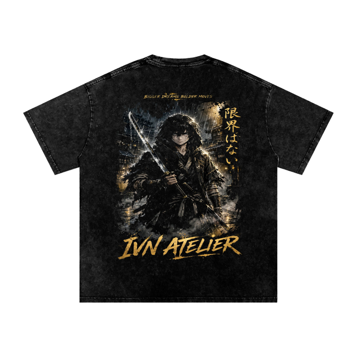 IVN Ronin Washed Oversized Tee