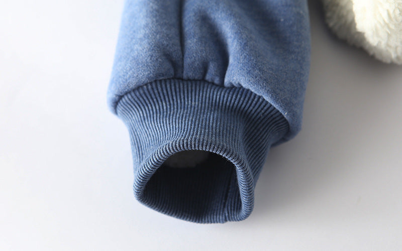 pantalones deportivos acolchados de terciopelo de cordero