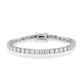 4MM Moissanite Tennis Bracelet in Solid 925 Silver