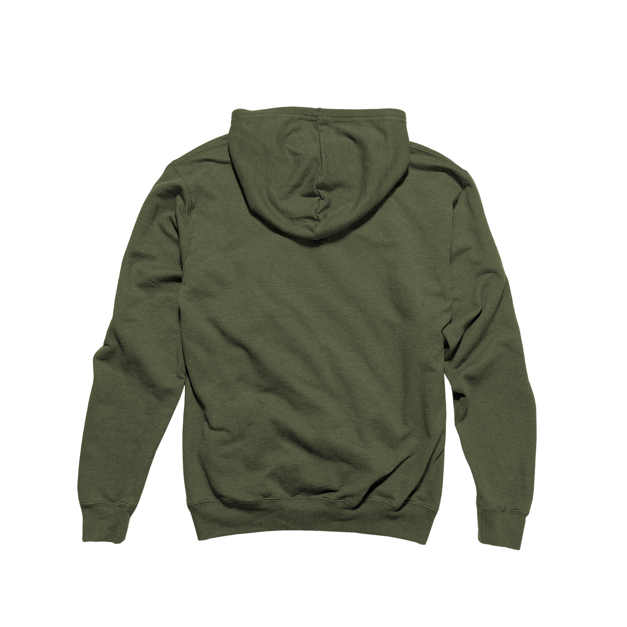 Sweat à capuche unisexe en polaire chinée