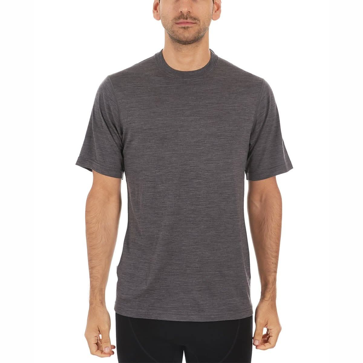 Lightweight - Algonquin Men's Wool T Shirt Crew 100% Merino Wool