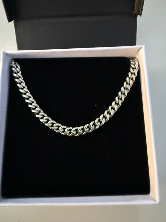 Happy Birthday theme Cuban link chain