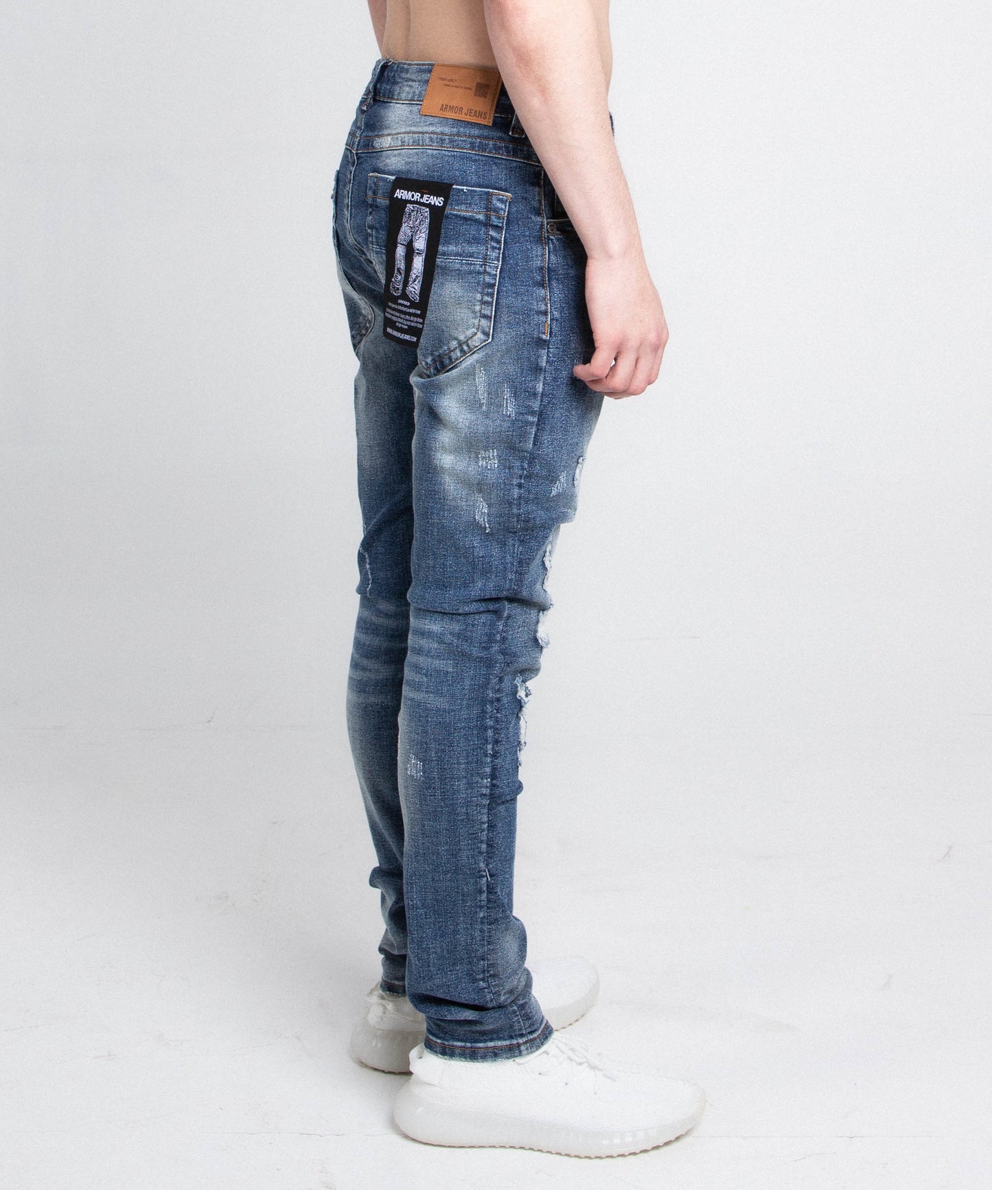 A406 JEANS SKINNY DÉCONTRACTÉS 