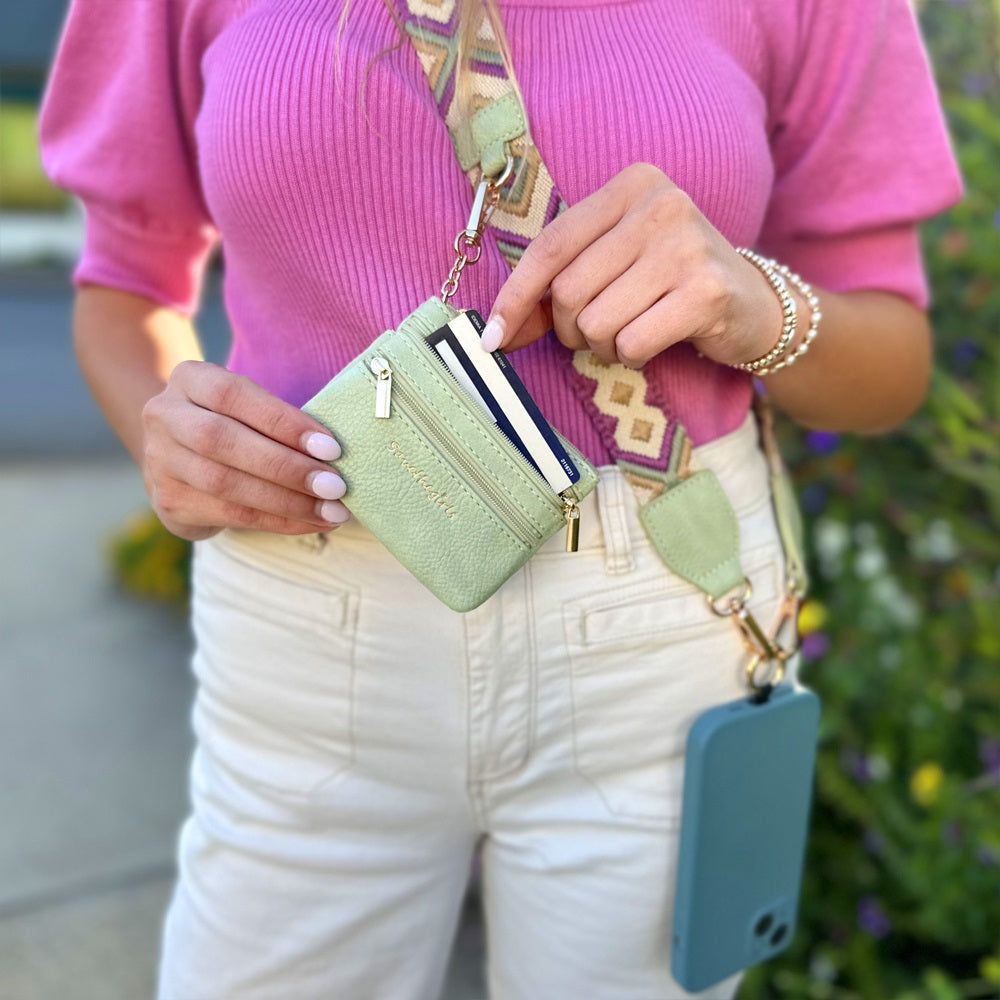 Sangle Clip &amp; Go avec pochette zippée