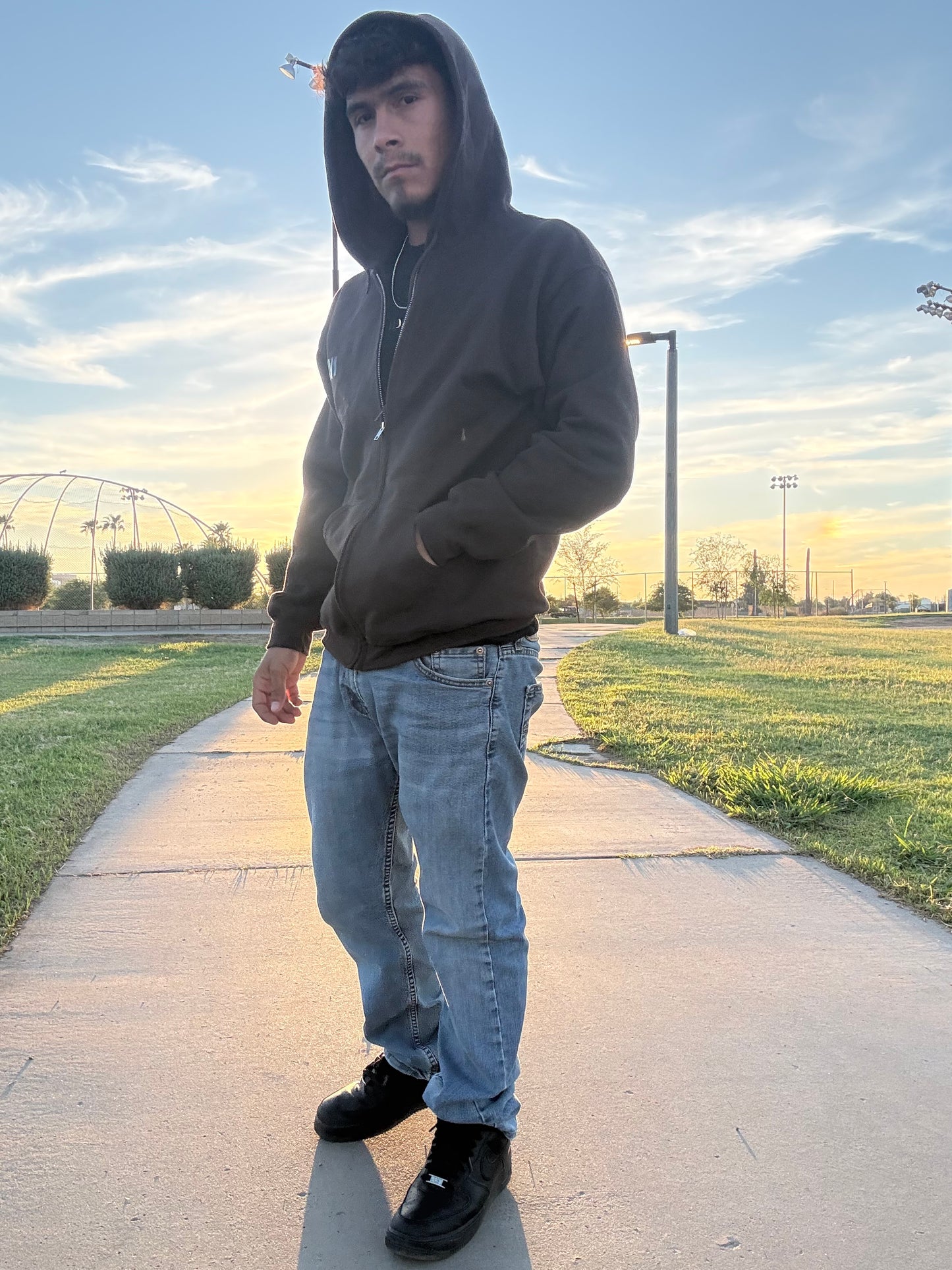 Trust The Process Fleece Zip Hoodie