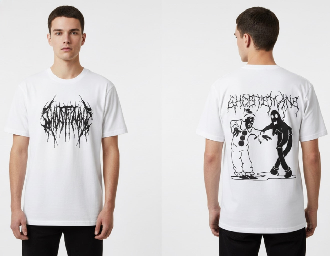 Phantom Riot Tee- Loose streetwear Graphic Shirt