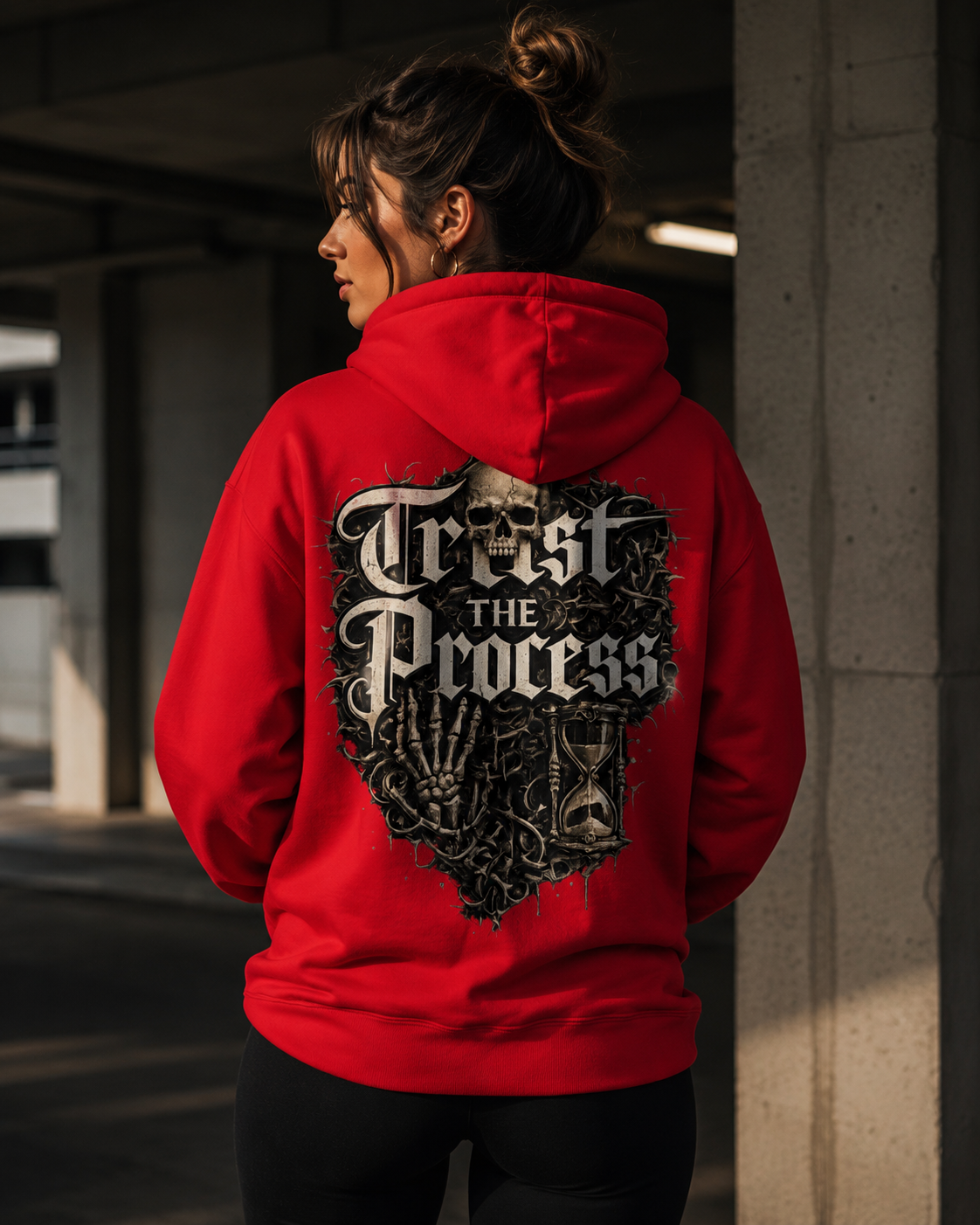 Trust The Process Fleece Zip Hoodie