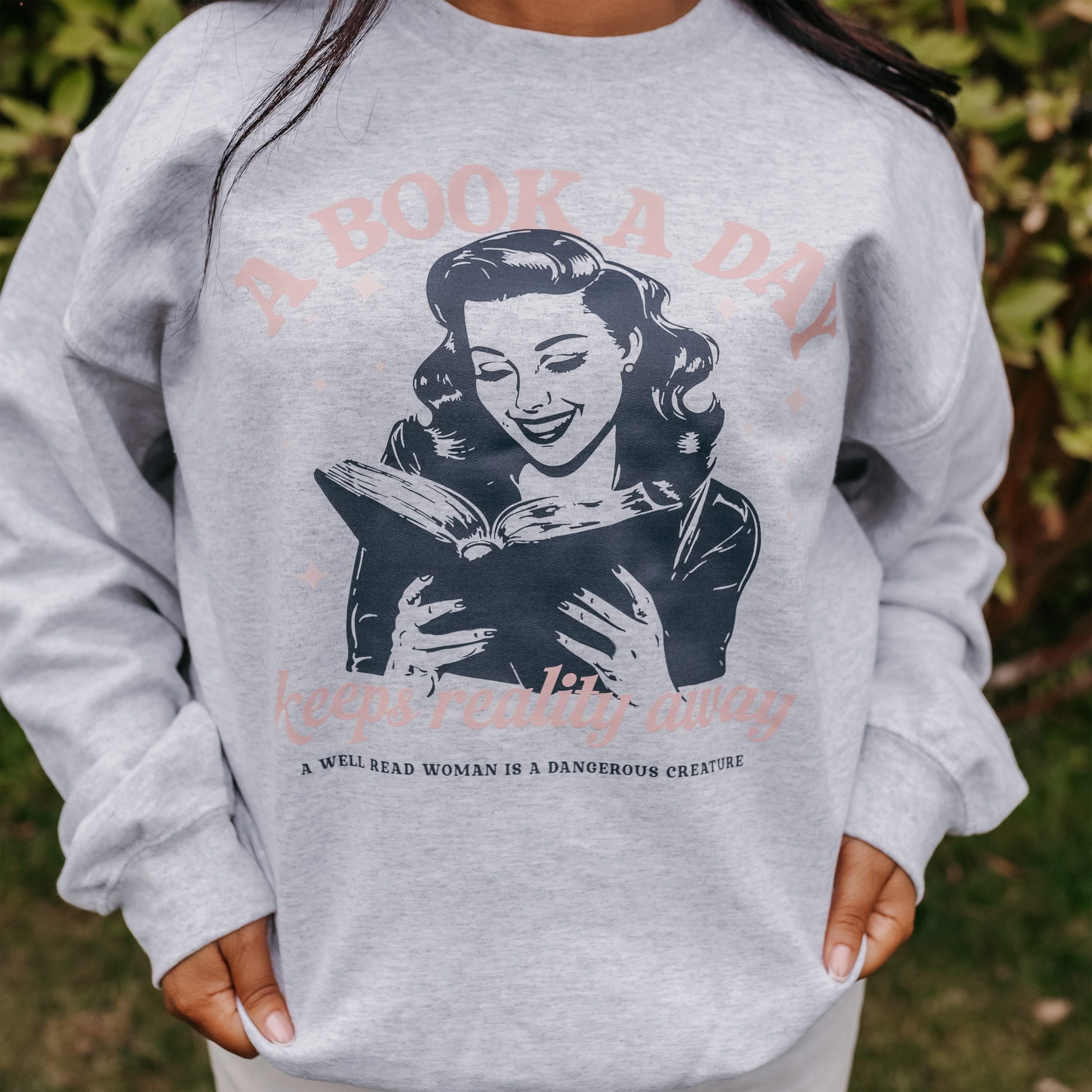 A Book A Day Keeps Reality Away - Basic Fleece