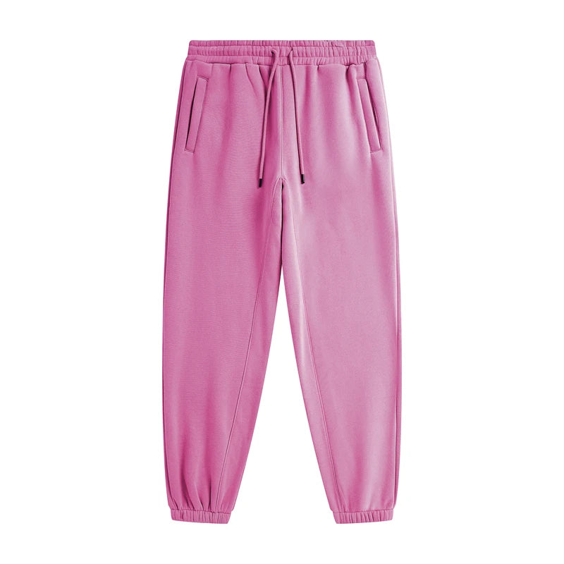Sweatpants Solid Color Loose