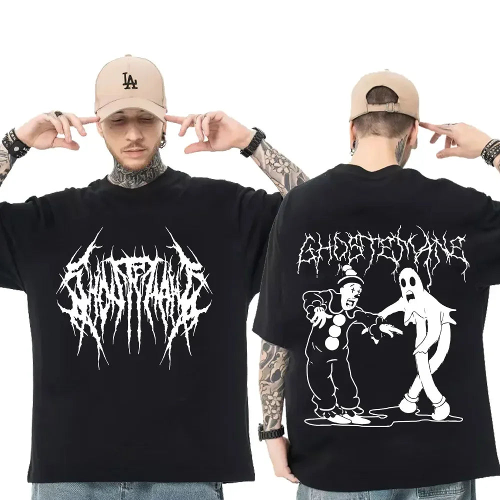 Phantom Riot Tee- Loose streetwear Graphic Shirt