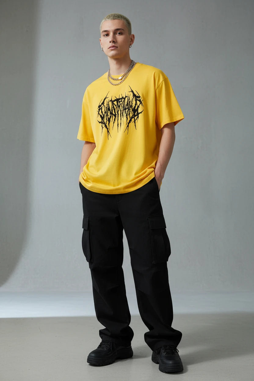 Phantom Riot Tee- Loose streetwear Graphic Shirt