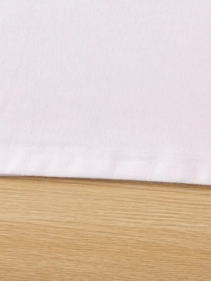 Camiseta de manga corta con estampado de leopardo y latidos de corazón estilo años 90 para mujer. Estilo Harajuku.