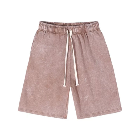 Acid washed Men/Women Cotton Shorts