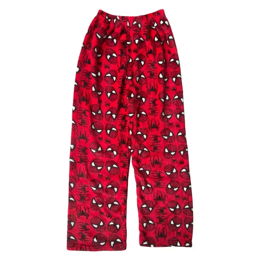 Hello Kitty SpiderMan Sleeping Pants Anime Pajama Pants
