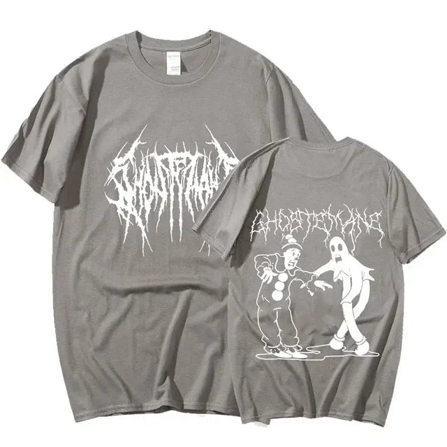 Phantom Riot Tee- Loose streetwear Graphic Shirt