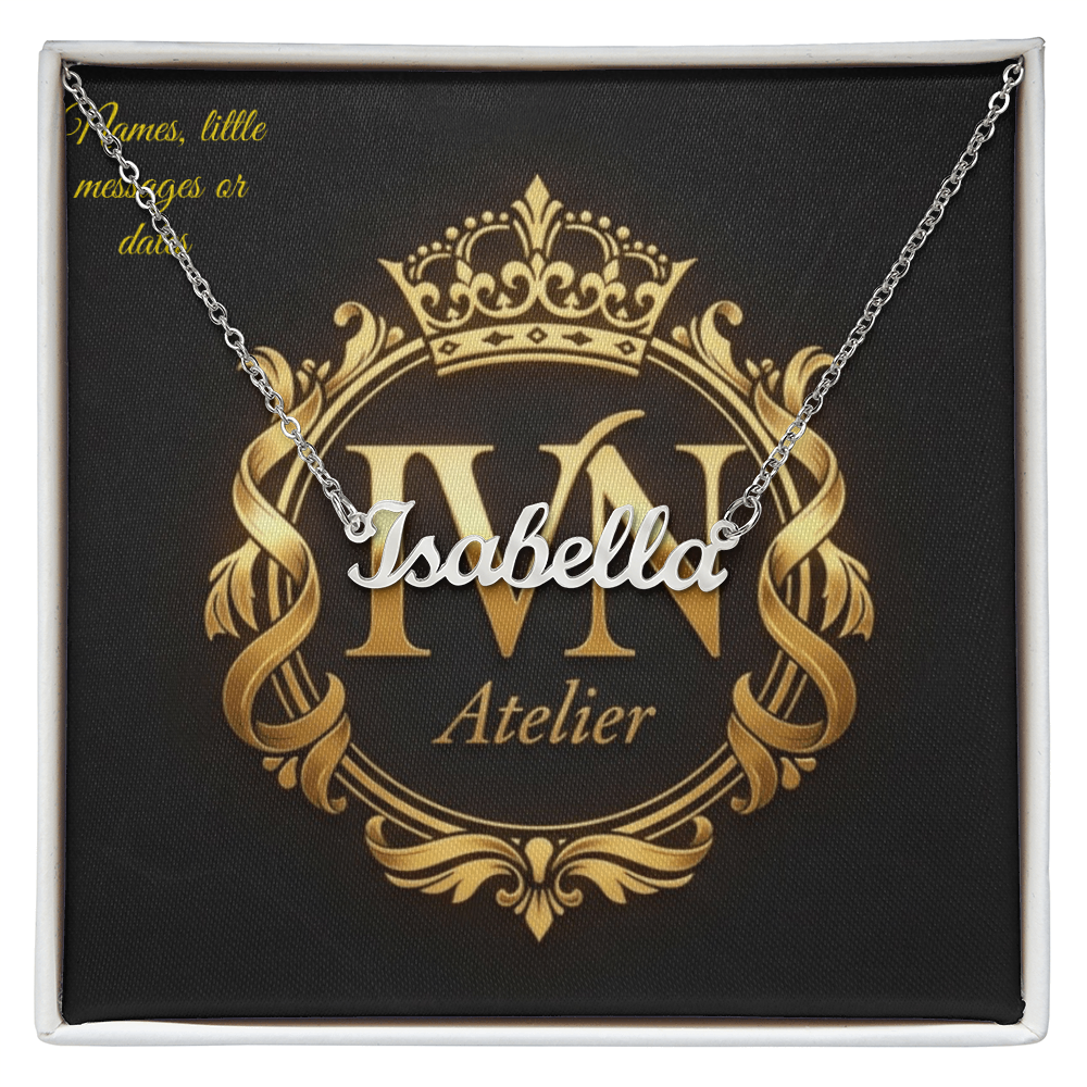 Custom Name Necklace-Made Just for You