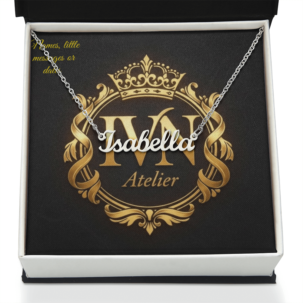 Custom Name Necklace-Made Just for You