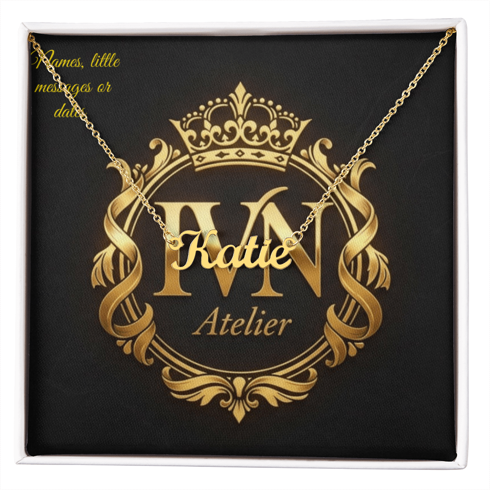 Custom Name Necklace-Made Just for You