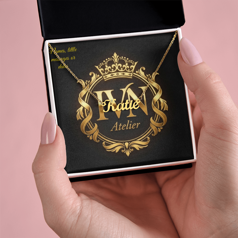 Custom Name Necklace-Made Just for You