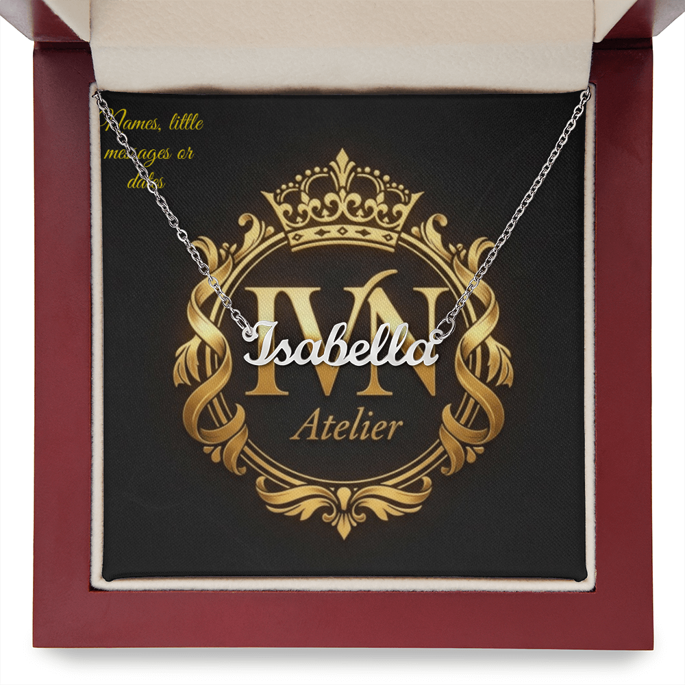 Custom Name Necklace-Made Just for You