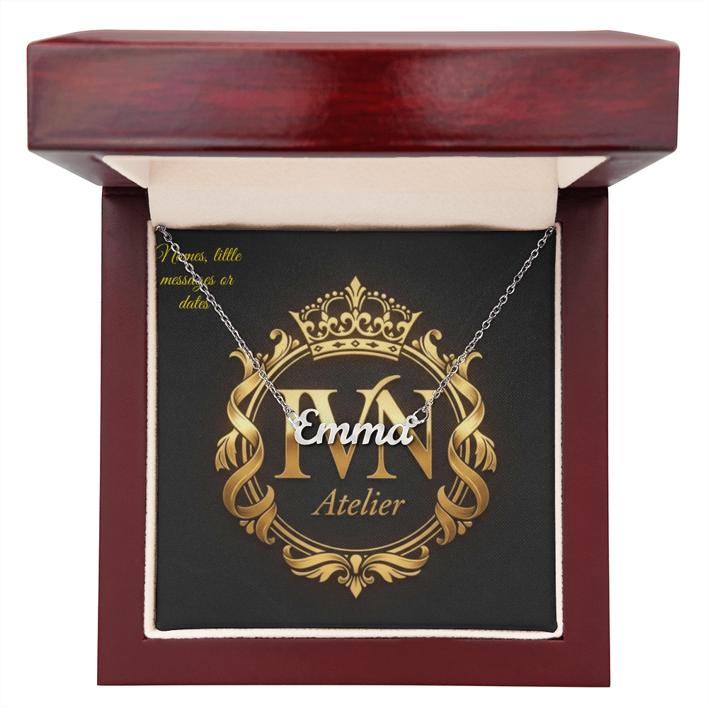 Custom Name Necklace-Made Just for You