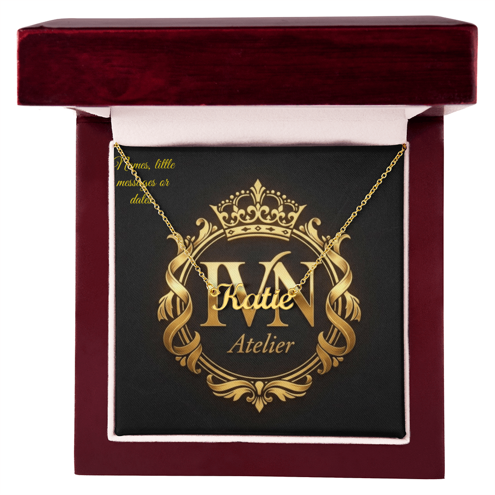 Custom Name Necklace-Made Just for You