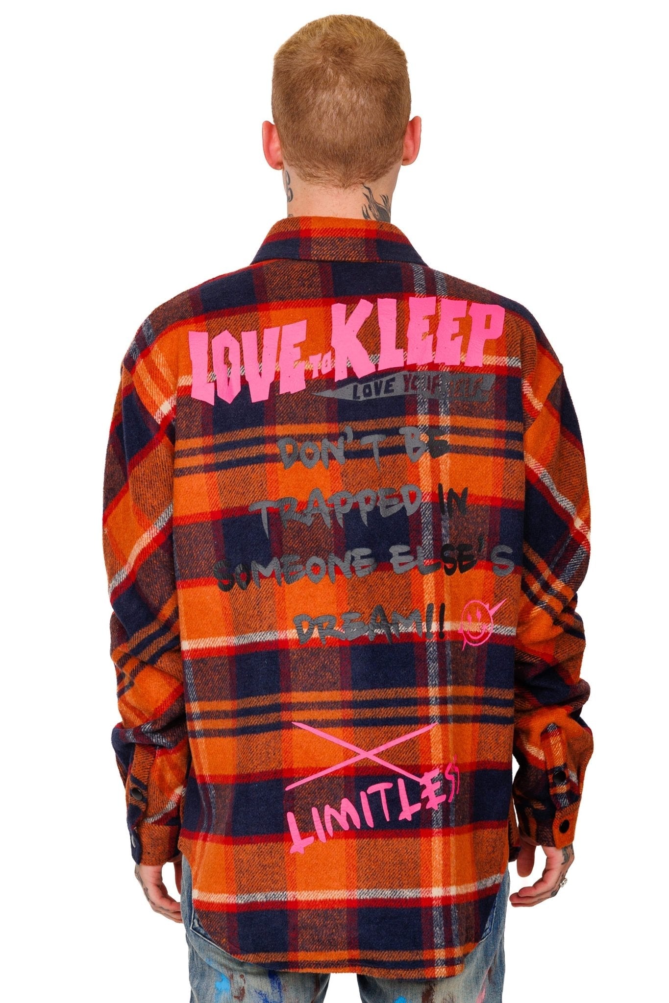 WATCHET Men's premium heavy flannel jacket type shirt