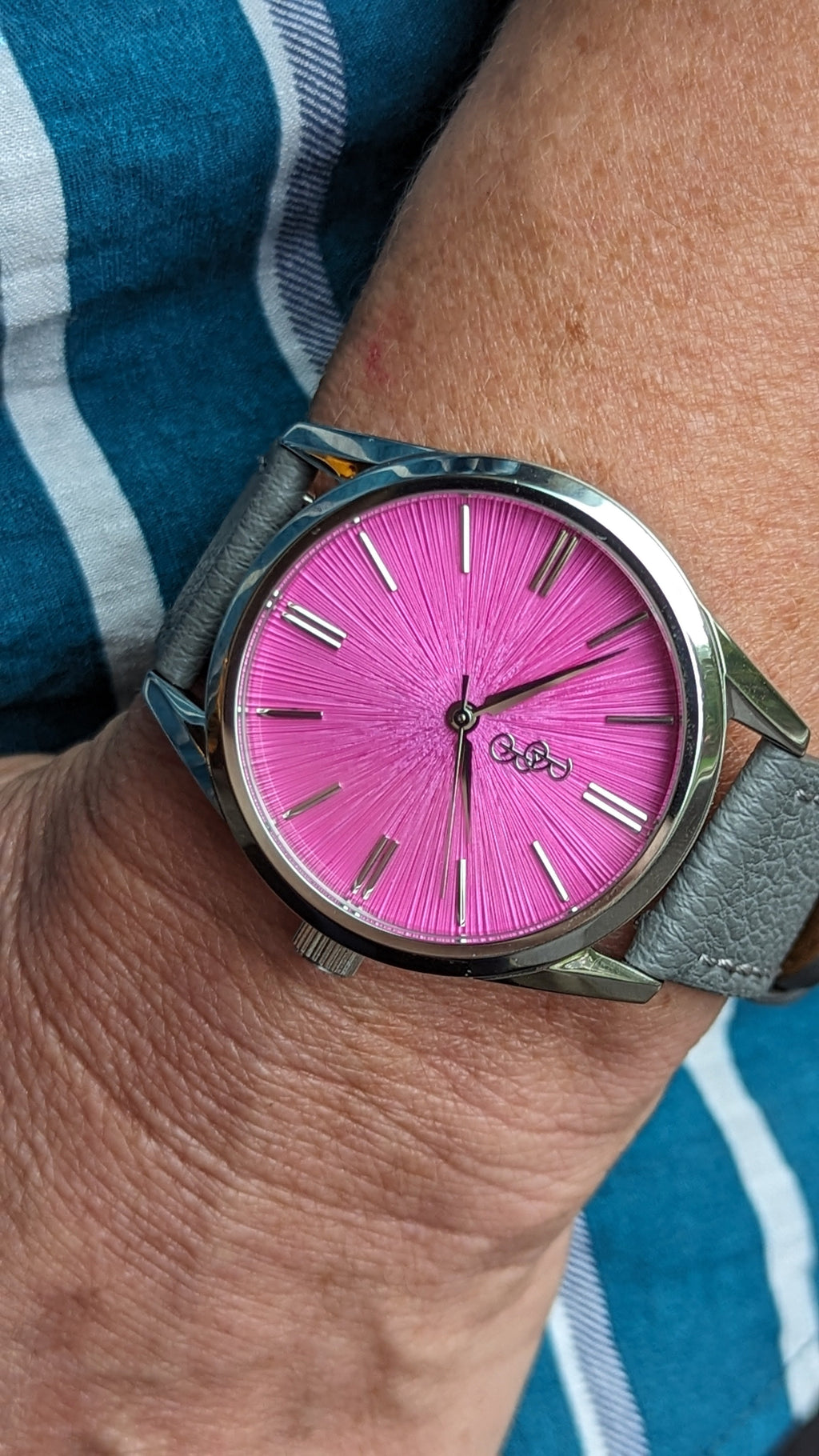 Reloj Pink Sunburst