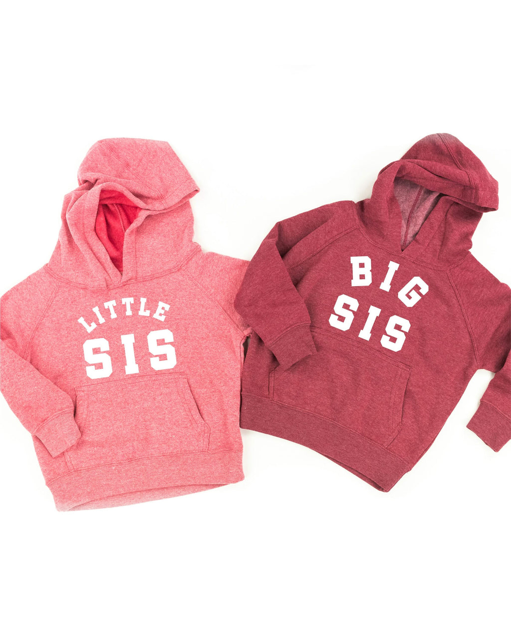 Varsity 'Sis' Sibling Tees - (Choose Your Role) - Child Hoodie